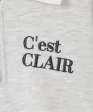 KJNLA40069 a.v.v KIDS(アー・ヴェ・ヴェ) [130-160]【大人気！/ハーフジップトップス/プリーツキュロット】切り替えトレーナーセットアップ グレー
