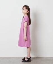 KJPFX40039 a.v.v KIDS(アー・ヴェ・ヴェ) [160]レースアップカットワンピース ピンク