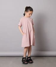 KJPGB20034 a.v.v KIDS(アー・ヴェ・ヴェ) [140-150]オフショルレースアップワンピース ブラック