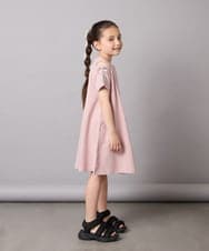 KJPGB20034 a.v.v KIDS(アー・ヴェ・ヴェ) [140-150]オフショルレースアップワンピース ブラック