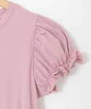 KJPGD01034 a.v.v KIDS(アー・ヴェ・ヴェ) [120-160]【接触冷感/毛玉になりにくい】レースアップフレアワンピース ピンク