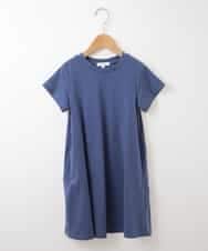 KJPGM33016 a.v.v KIDS(アー・ヴェ・ヴェ) [100-130]【プチプラ】AラインTシャツワンピース[WEB限定サイズ] ラベンダー