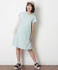 KJPGM33016 a.v.v KIDS(アー・ヴェ・ヴェ) [100-130]【プチプラ】AラインTシャツワンピース[WEB限定サイズ] ラベンダー