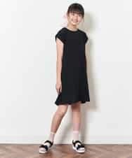 KJPGM35024 a.v.v KIDS(アー・ヴェ・ヴェ) [100-130]バックレースアップワンピース[WEB限定サイズ] ピンク