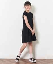 KJPGM35024 a.v.v KIDS(アー・ヴェ・ヴェ) [100-130]バックレースアップワンピース[WEB限定サイズ] ピンク