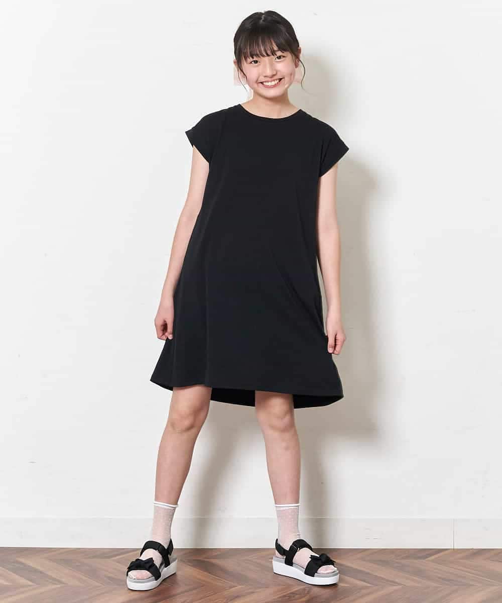 KJPGM35024 a.v.v KIDS(アー・ヴェ・ヴェ) [100-130]バックレースアップワンピース[WEB限定サイズ] ピンク