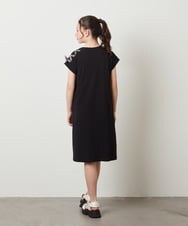 KJPGV01029 a.v.v KIDS(アー・ヴェ・ヴェ) [100-130]アシメショルダーレースアップカットワンピース ミント