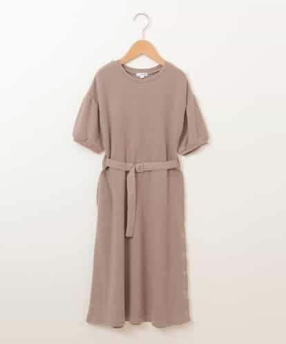 KJPHG37039 a.v.v KIDS [100-130]ボリュームスリーブロングワンピース[WEB限定サイズ]