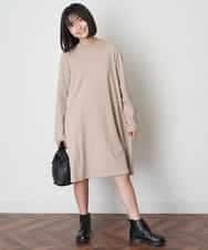 KJPJM20024 a.v.v KIDS(アー・ヴェ・ヴェ) [100-130]バックシャンAラインワンピース ピンク