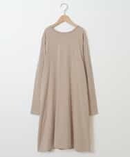KJPJM20024 a.v.v KIDS(アー・ヴェ・ヴェ) [100-130]バックシャンAラインワンピース ピンク