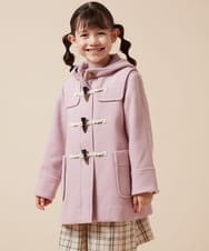 KJUAC01084 a.v.v KIDS(アー・ヴェ・ヴェ) [160]【選べる5色展開】ライトフェイクウールダッフルコート ネイビー