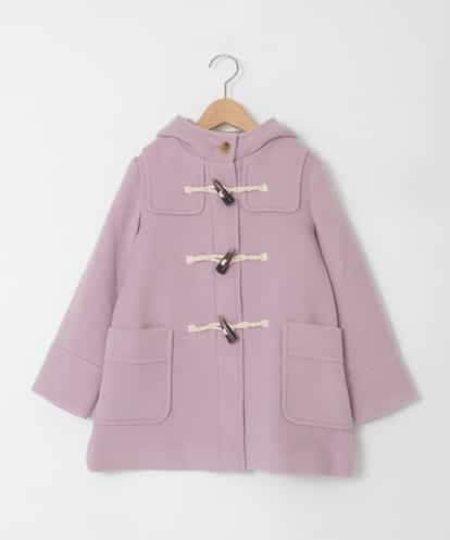 KJUAD01079 a.v.v KIDS [100-160]【アウター人気NO.１】【選べる５色展開/お家で洗える】ライトフェイクウールダッフルコート