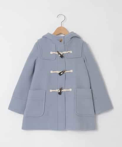 KJUAD01079 a.v.v KIDS [100-160]【アウター人気NO.１】【選べる５色展開/お家で洗える】ライトフェイクウールダッフルコート