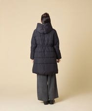 KJUAD02079 a.v.v KIDS(アー・ヴェ・ヴェ) [100-160]【フード取り外し可能/お家で洗える】中綿ロングコート ブラック