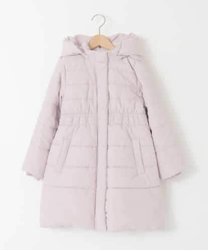 KJUAD02079 a.v.v KIDS [100-160]【フード取り外し可能/お家で洗える】中綿ロングコート