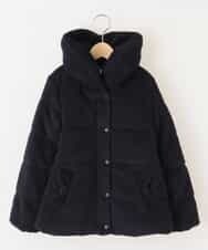 KJUAG04059 a.v.v KIDS(アー・ヴェ・ヴェ) [100-130]【洗える】メランジ起毛中綿コート[WEB限定サイズ] ネイビー
