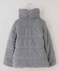 KJUAG04059 a.v.v KIDS(アー・ヴェ・ヴェ) [100-130]【洗える】メランジ起毛中綿コート[WEB限定サイズ] グレー