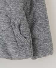 KJUAG04059 a.v.v KIDS(アー・ヴェ・ヴェ) [100-130]【洗える】メランジ起毛中綿コート[WEB限定サイズ] グレー