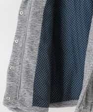 KJUAG04059 a.v.v KIDS(アー・ヴェ・ヴェ) [100-130]【洗える】メランジ起毛中綿コート[WEB限定サイズ] グレー