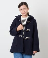 KJUAG47079 a.v.v KIDS(アー・ヴェ・ヴェ) [120-160]【手洗い可】ダッフルコート ネイビー