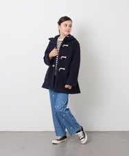 KJUAG47079 a.v.v KIDS(アー・ヴェ・ヴェ) [120-160]【手洗い可】ダッフルコート ネイビー