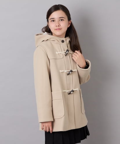 KJUAG47079 a.v.v KIDS [120-160]【手洗い可】ダッフルコート