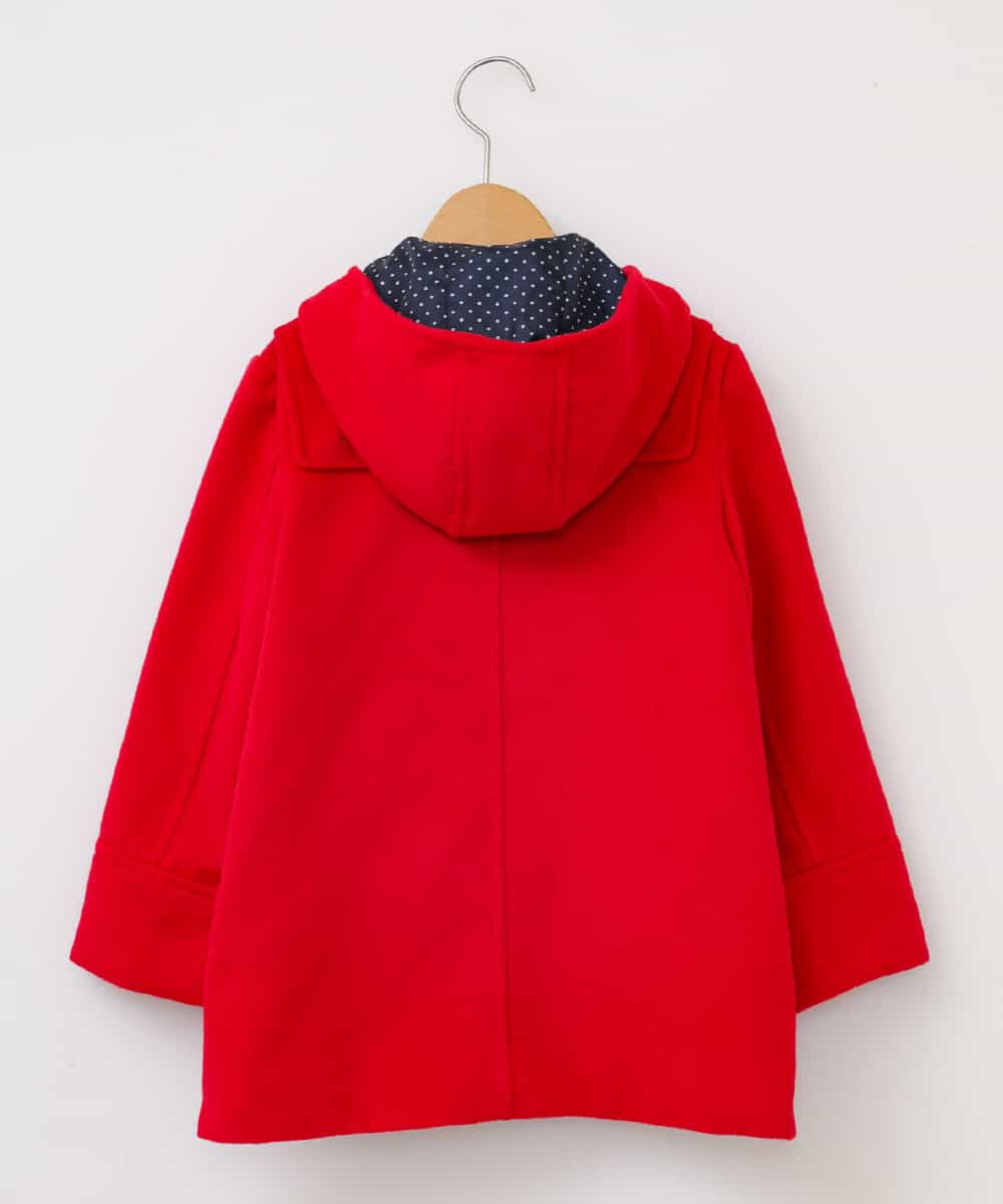 KJUAJ02059 a.v.v KIDS(アー・ヴェ・ヴェ) 【洗える】[100-130]ダッフルコート[WEB限定サイズ] レッド