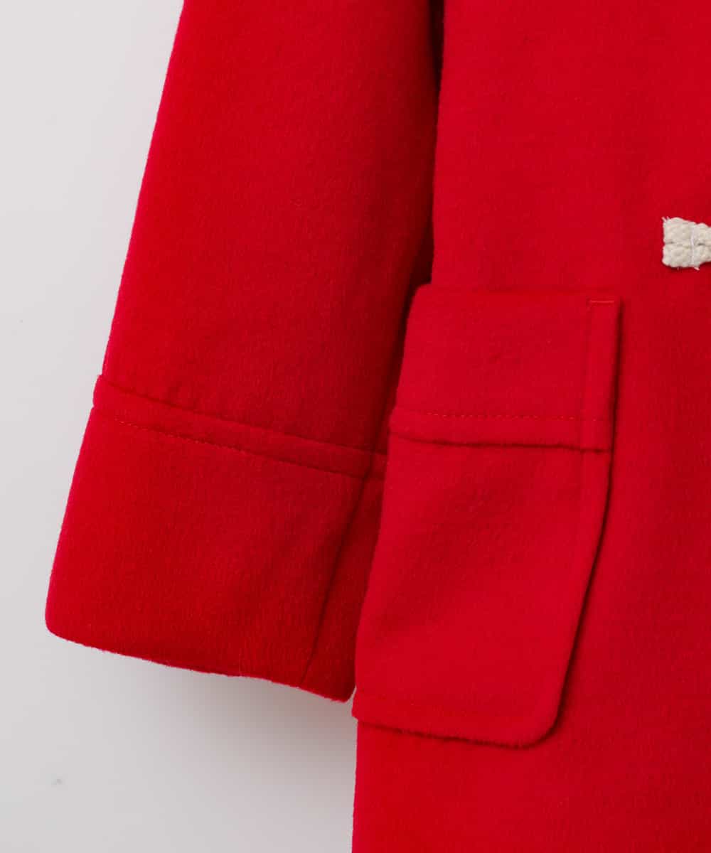KJUAJ02059 a.v.v KIDS(アー・ヴェ・ヴェ) 【洗える】[100-130]ダッフルコート[WEB限定サイズ] レッド