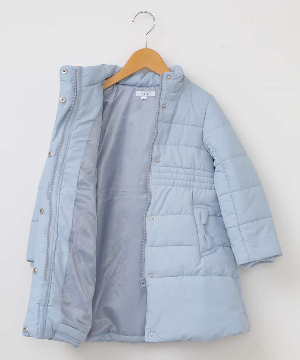 KJUAJ03069 a.v.v KIDS(アー・ヴェ・ヴェ) 【洗える】[100-130]ナカワタプリンセスコート[WEB限定サイズ] ライトブルー
