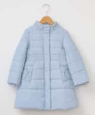 KJUAK03079 a.v.v KIDS(アー・ヴェ・ヴェ) 【洗える】[140-150]ナカワタプリンセスコート ライトブルー