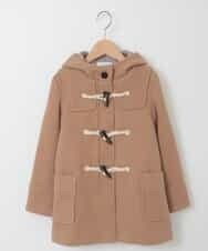 KJUAM02059 a.v.v KIDS(アー・ヴェ・ヴェ) [100-130]【洗濯機で洗える】ダッフルコート[WEB限定サイズ] ベージュ