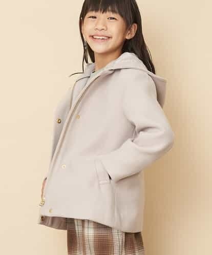 KJUAM03059 a.v.v KIDS [100-130]【洗濯機で洗える】2ｗａｙＡラインショートコート[WEB限定サイズ]