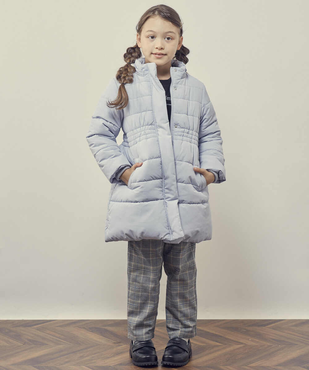 160]【2WAY】フィット＆フレア中綿ロングコート(ダウンジャケット・コート) | a.v.v KIDS(アー・ヴェ・ヴェ)｜イトキンオンラインストア