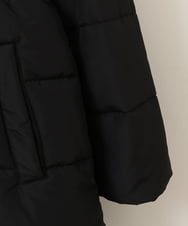 KJUAU01084 a.v.v KIDS(アー・ヴェ・ヴェ) [160]【2WAY】フィット＆フレア中綿ロングコート ブラック