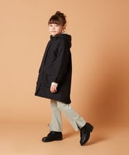 KJUAV05069 a.v.v KIDS(アー・ヴェ・ヴェ) [100-130]裏ボアモッズコート カーキ