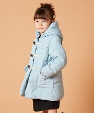 KJUAW03079 a.v.v KIDS(アー・ヴェ・ヴェ) [140-150]中綿ダッフルコート ブラック