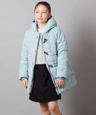 KJUAW03079 a.v.v KIDS(アー・ヴェ・ヴェ) [140-150]中綿ダッフルコート ブラック