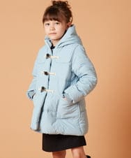 KJUAW03079 a.v.v KIDS(アー・ヴェ・ヴェ) [140-150]中綿ダッフルコート ブラック