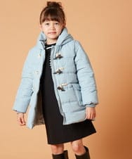 KJUAX03084 a.v.v KIDS(アー・ヴェ・ヴェ) [160]中綿ダッフルコート ライトブルー