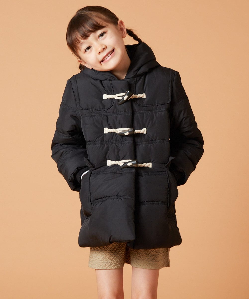 KJUAX03084 a.v.v KIDS(アー・ヴェ・ヴェ) [160]中綿ダッフルコート ライトブルー