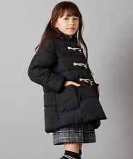 KJUAX03084 a.v.v KIDS(アー・ヴェ・ヴェ) [160]中綿ダッフルコート ライトブルー