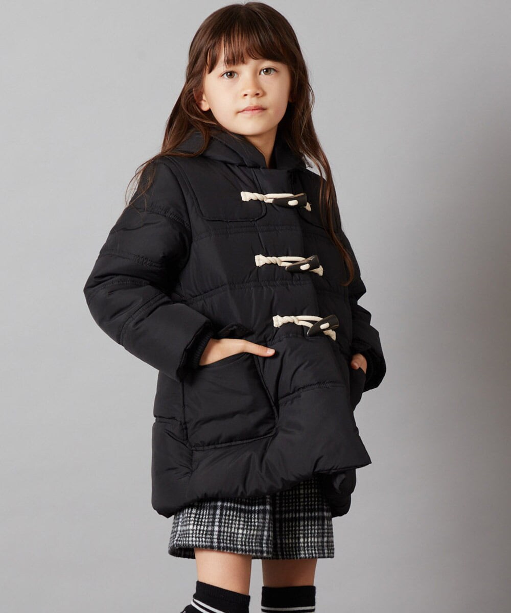 KJUAX03084 a.v.v KIDS(アー・ヴェ・ヴェ) [160]中綿ダッフルコート ライトブルー