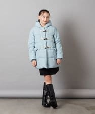 KJUAX03084 a.v.v KIDS(アー・ヴェ・ヴェ) [160]中綿ダッフルコート ライトブルー