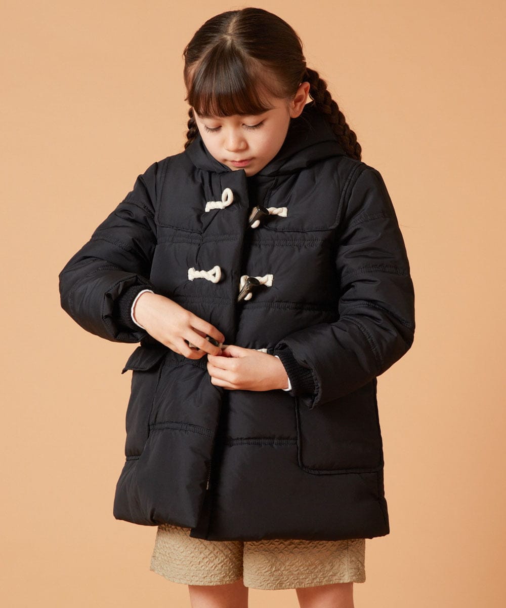 KJUAX03084 a.v.v KIDS(アー・ヴェ・ヴェ) [160]中綿ダッフルコート ライトブルー