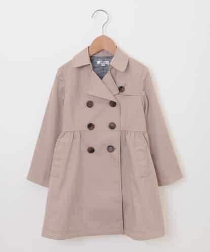 KJUDH01079 a.v.v KIDS [140-150]フィットアンドフレアトレンチコート