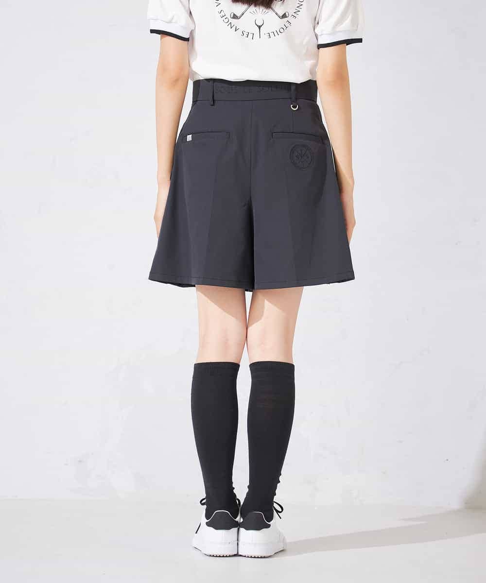 KKLTD11119 a.v.v(アー・ヴェ・ヴェ) レディースゴルフウエア/カーゴキュロットパンツ(ベルト2点SET) グレージュ