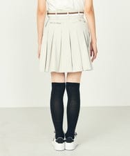 KKLTD12119 a.v.v(アー・ヴェ・ヴェ) レディースゴルフウエア/プリーツキュロット グレージュ