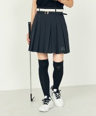 KKLTD12119 a.v.v(アー・ヴェ・ヴェ) レディースゴルフウエア/プリーツキュロット グレージュ
