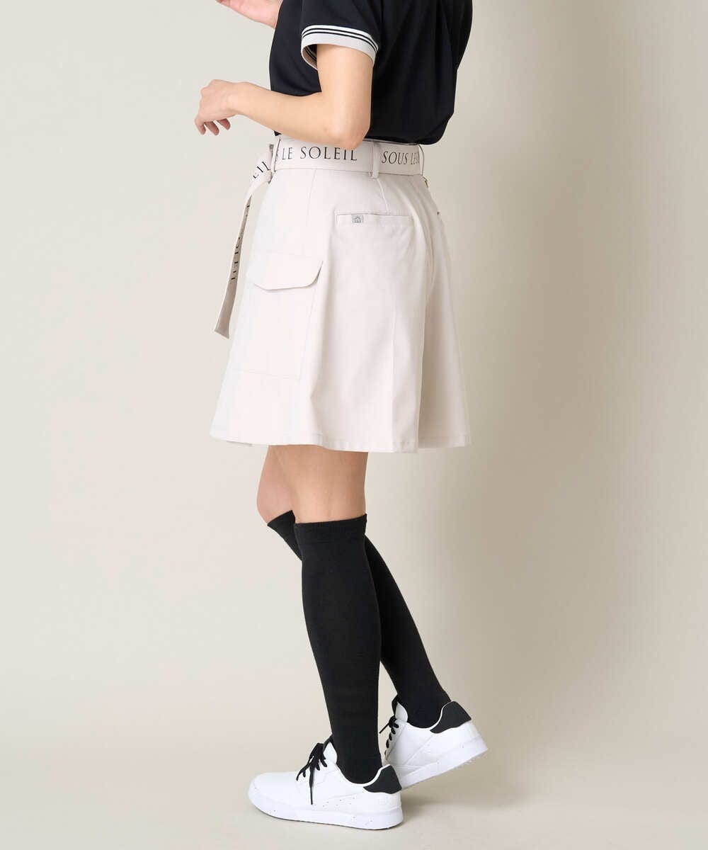 レディースゴルフウエア 【ベルト2点SET】カーゴキュロットパンツ(その他のパンツ) | a.v.v(アー・ヴェ・ヴェ)｜イトキンオンラインストア