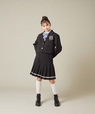 KQHBD02059 a.v.v KIDS(アー・ヴェ・ヴェ) [150-160]【卒服】ラインプリーツスカート ベージュ